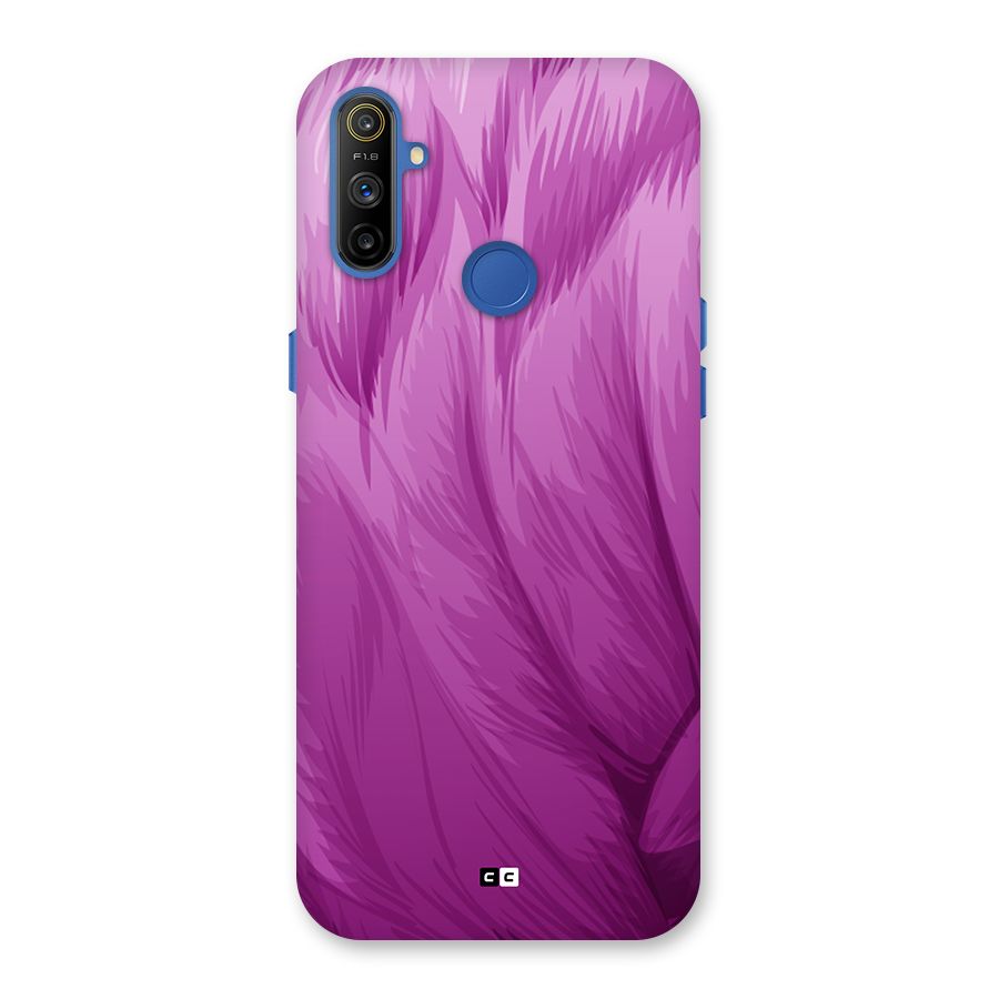 Lavender Furrs Back Case for Realme Narzo 10A