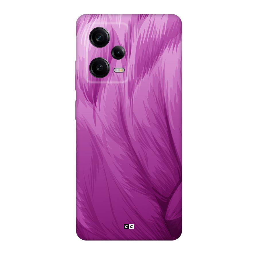 Lavender Furrs Back Case for Redmi Note 12 Pro