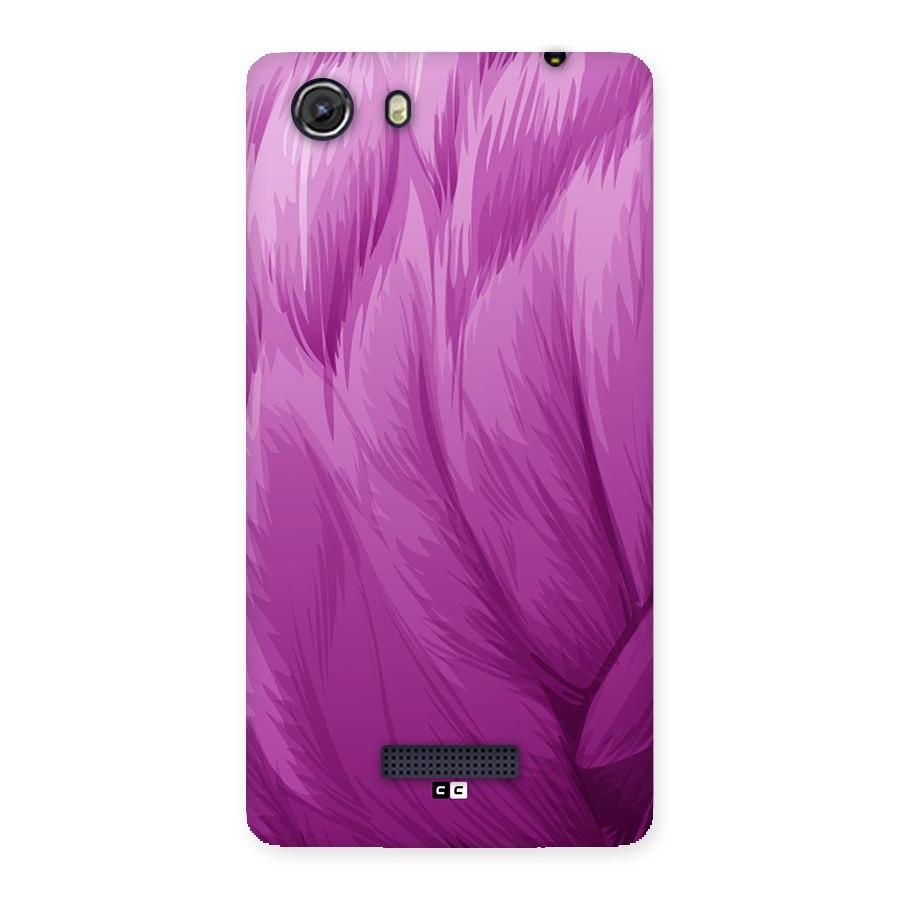 Lavender Furrs Back Case for Unite 3
