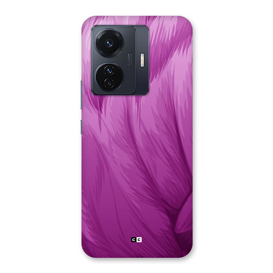 Lavender Furrs Back Case for Vivo T1 Pro