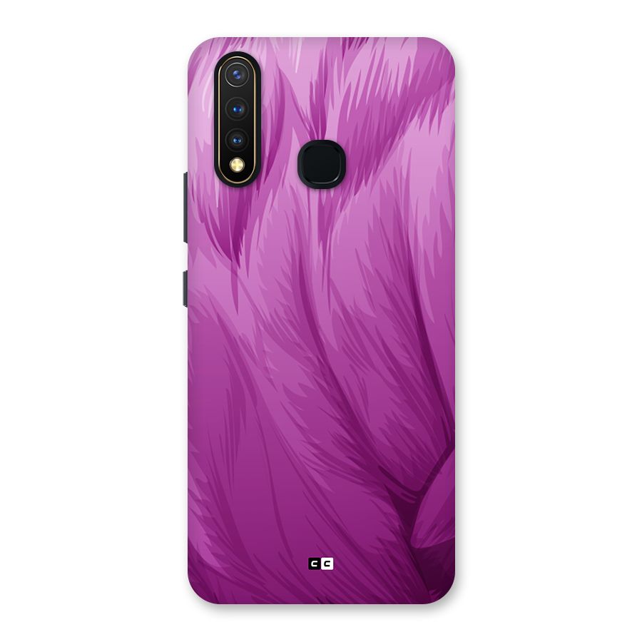 Lavender Furrs Back Case for Vivo Y19