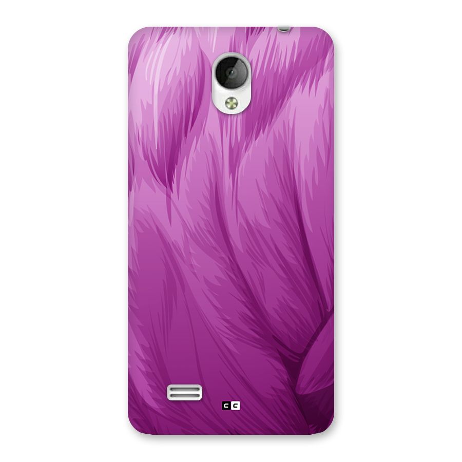 Lavender Furrs Back Case for Vivo Y21