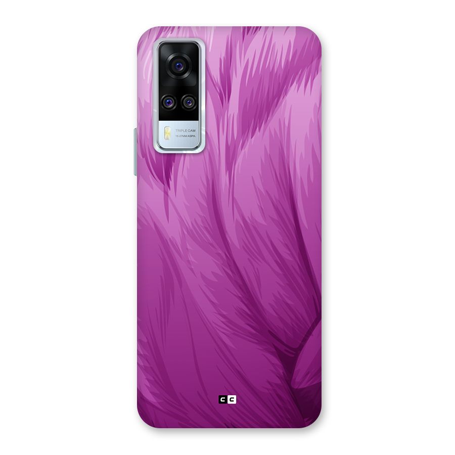 Lavender Furrs Back Case for Vivo Y51A