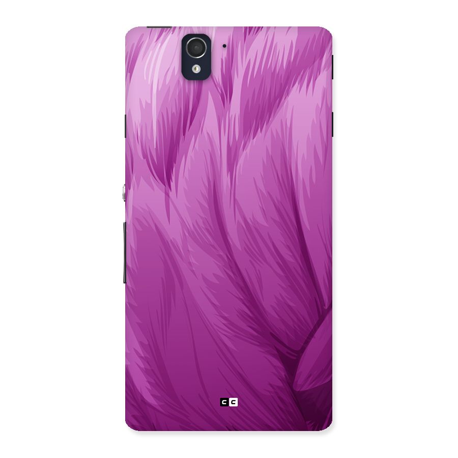 Lavender Furrs Back Case for Xperia Z