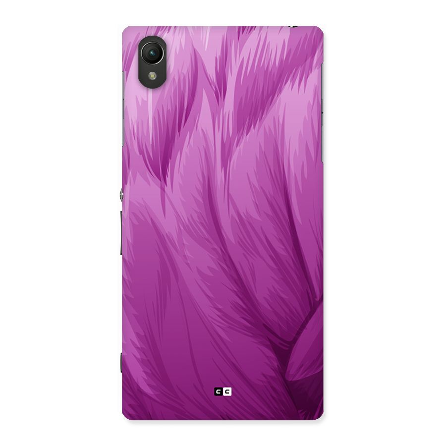 Lavender Furrs Back Case for Xperia Z1