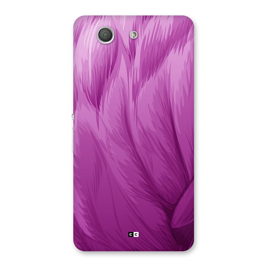 Lavender Furrs Back Case for Xperia Z3 Compact