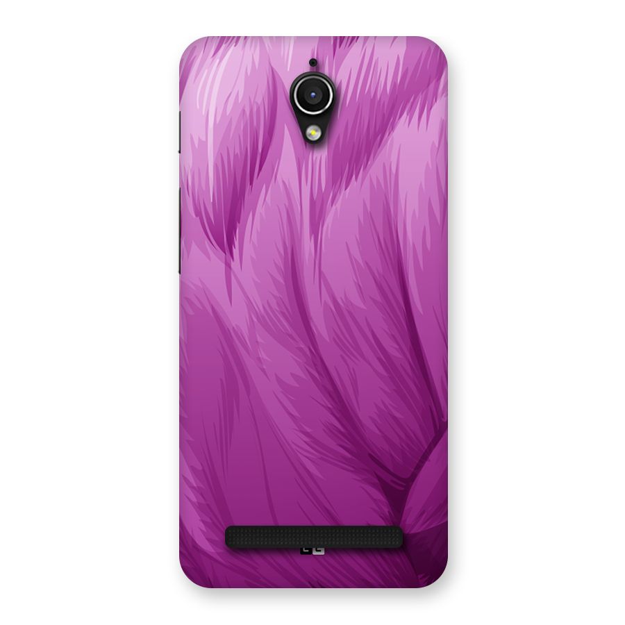 Lavender Furrs Back Case for Zenfone Go