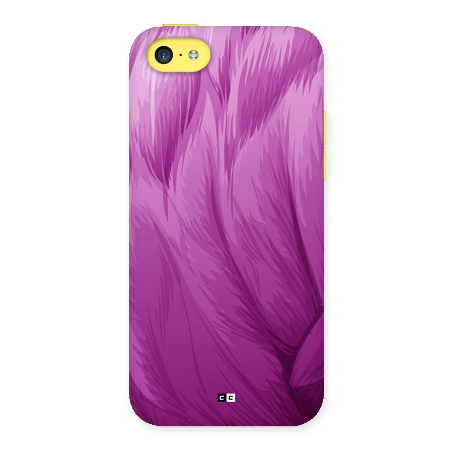 Lavender Furrs Back Case for iPhone 5C