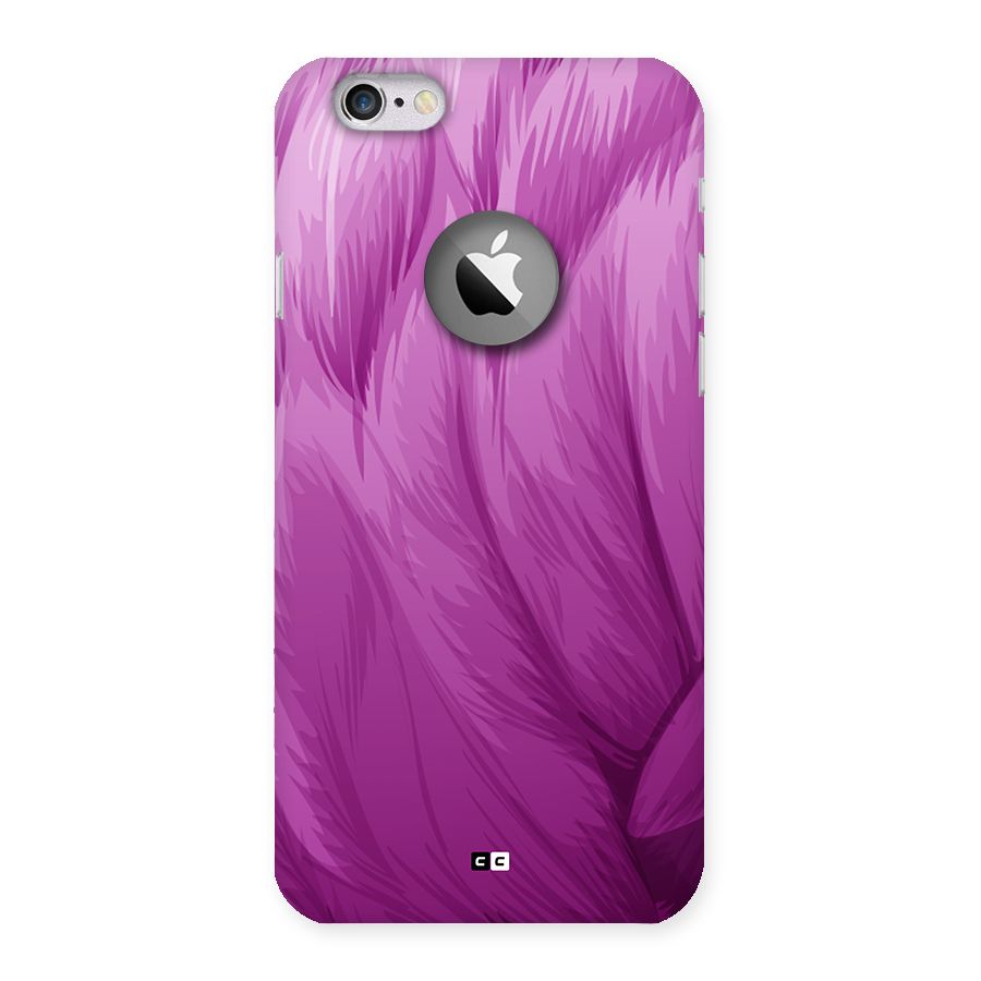 Lavender Furrs Back Case for iPhone 6 Logo Cut