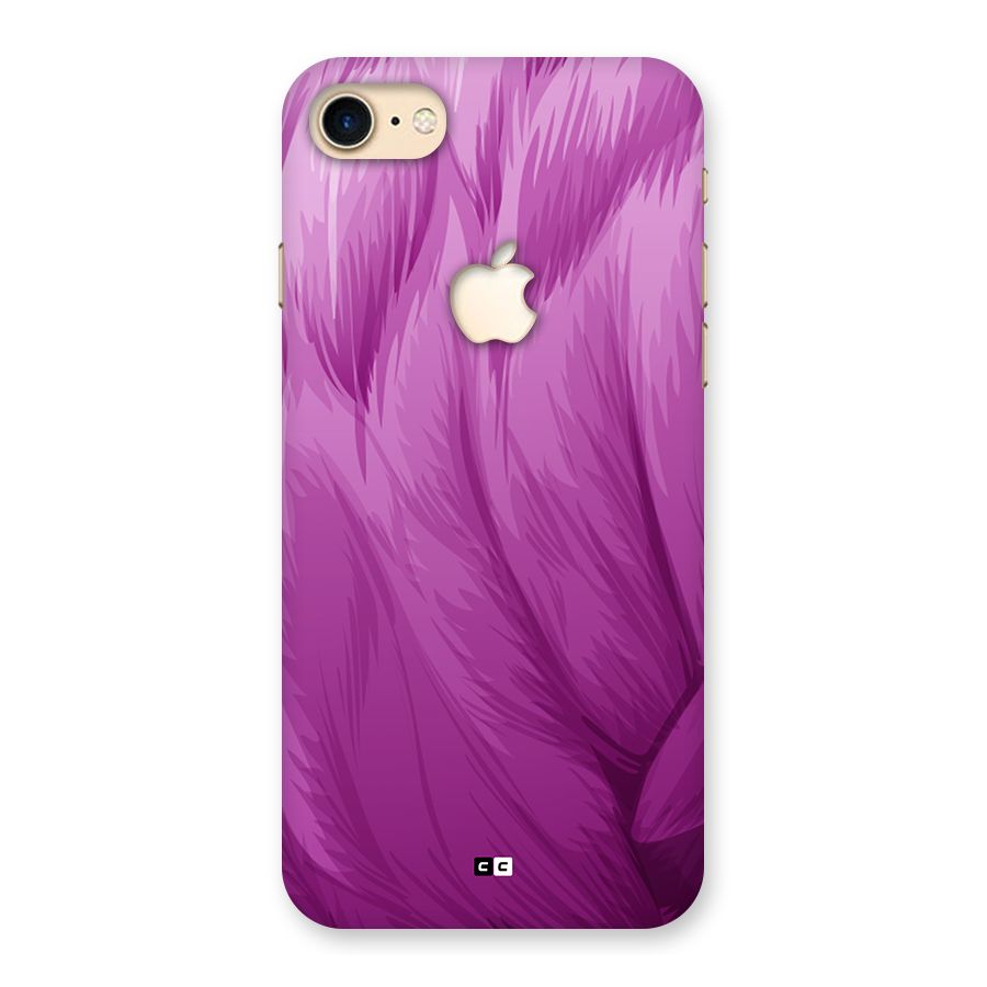 Lavender Furrs Back Case for iPhone 7 Apple Cut