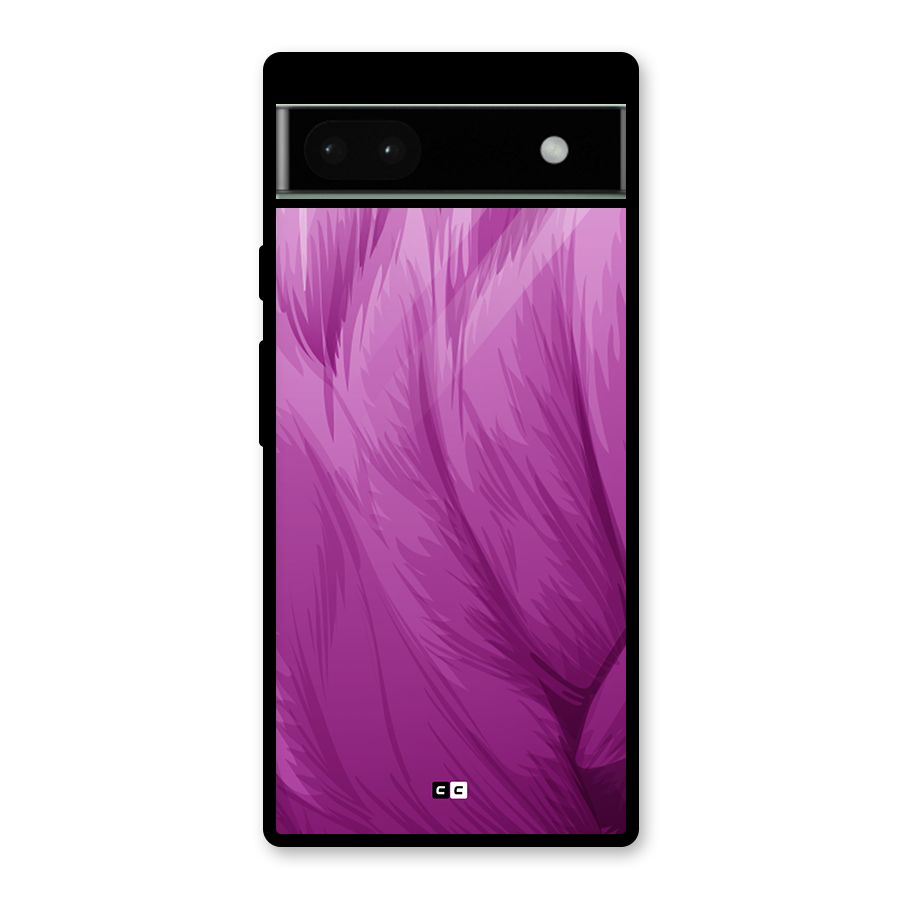 Lavender Furrs Glass Back Case for Google Pixel 6a