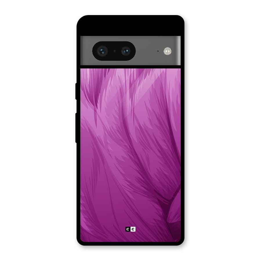 Lavender Furrs Glass Back Case for Google Pixel 7
