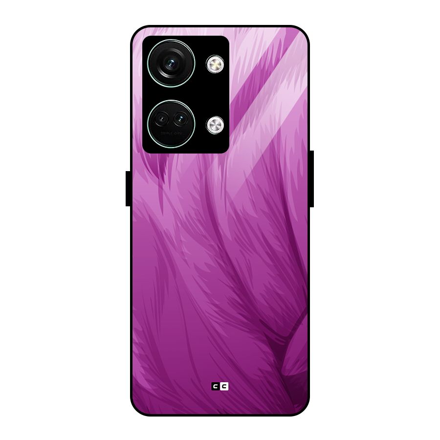 Lavender Furrs Glass Back Case for Oneplus Nord 3
