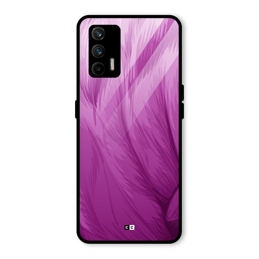 Lavender Furrs Glass Back Case for Realme GT 5G