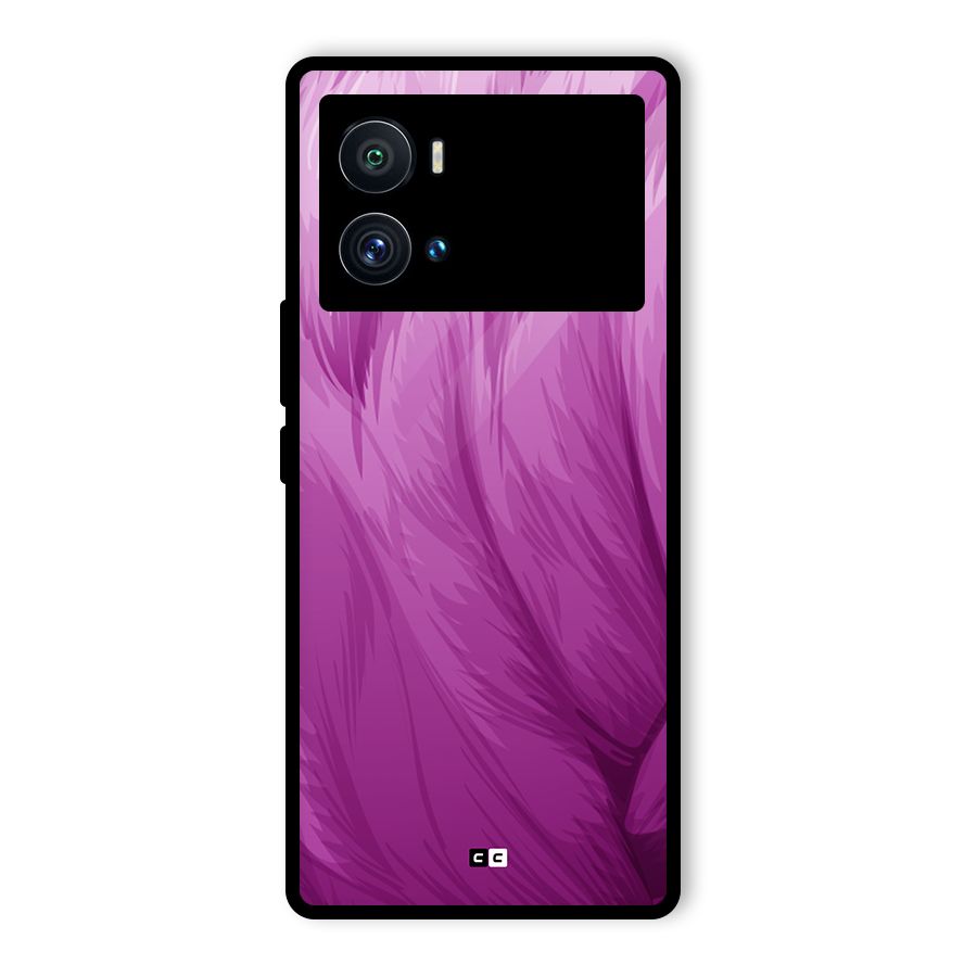 Lavender Furrs Glass Back Case for Vivo iQOO 9 Pro