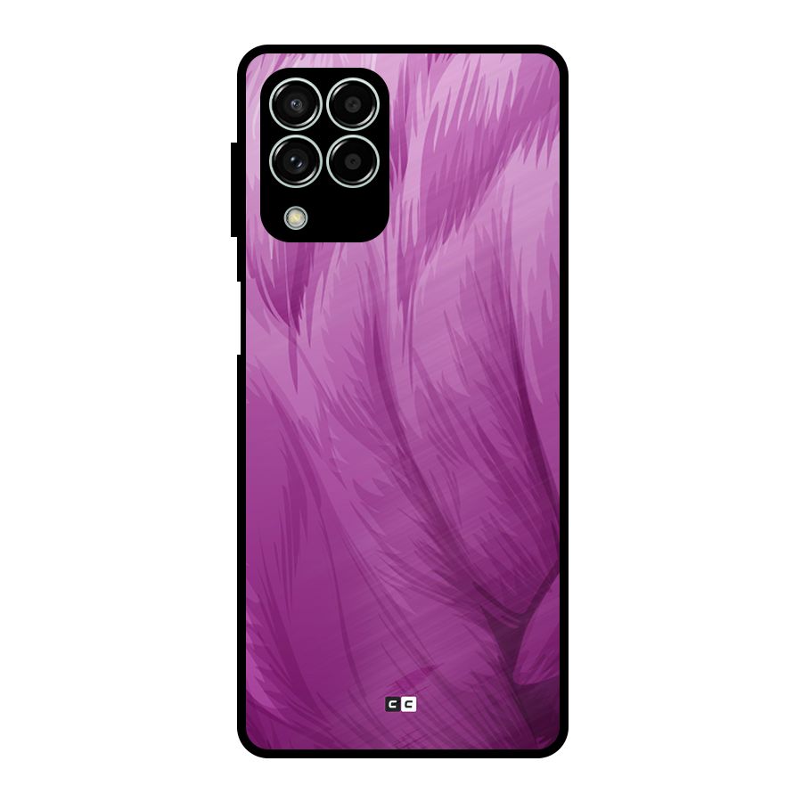 Lavender Furrs Metal Back Case for Galaxy M33