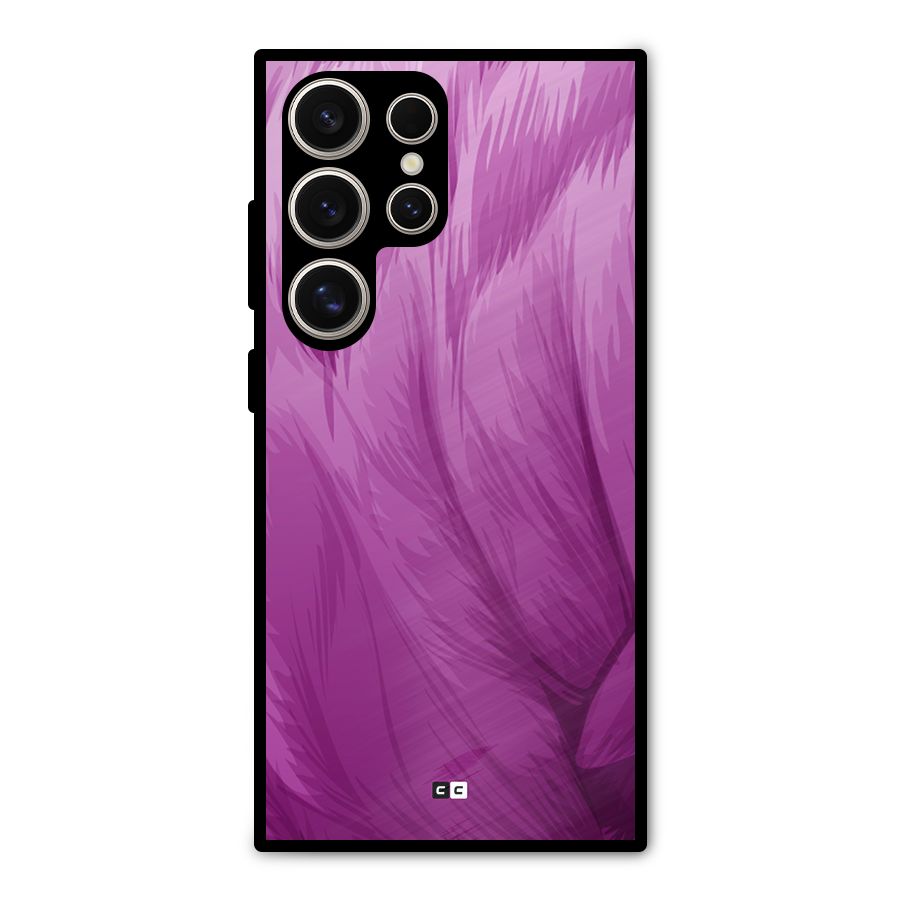 Lavender Furrs Metal Back Case for Galaxy S24 Ultra