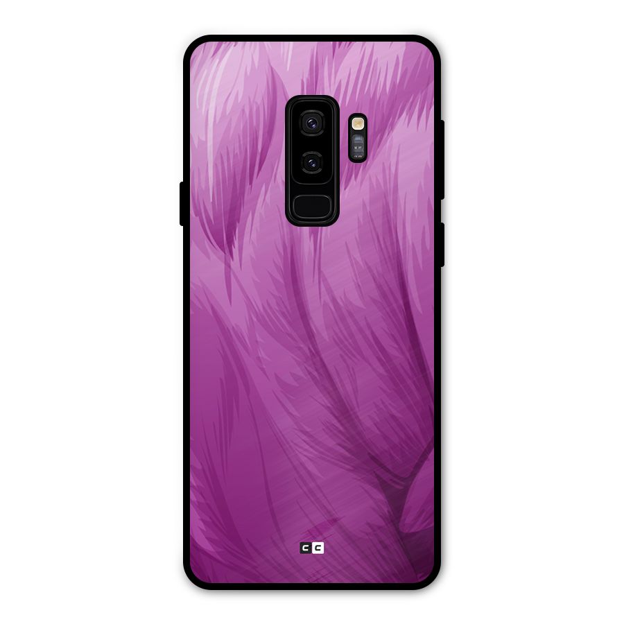 Lavender Furrs Metal Back Case for Galaxy S9 Plus
