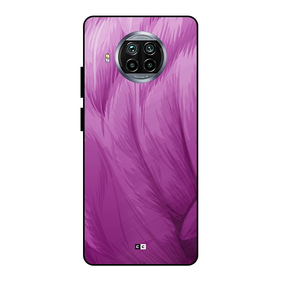 Lavender Furrs Metal Back Case for Mi 10i