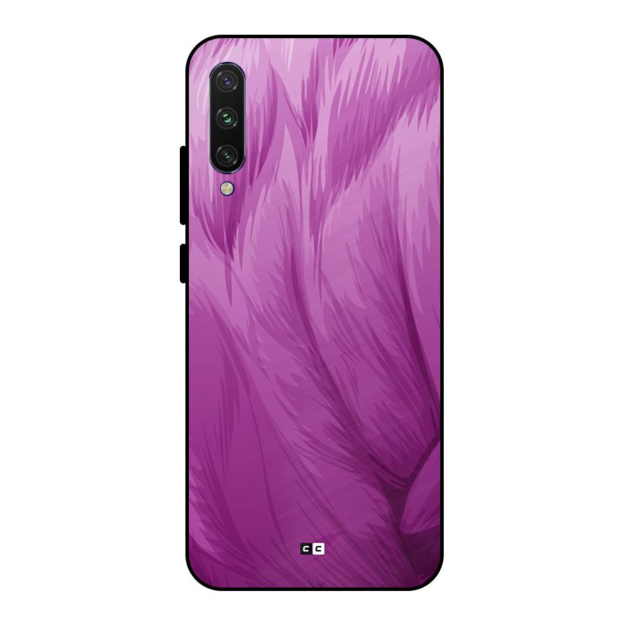 Lavender Furrs Metal Back Case for Mi A3