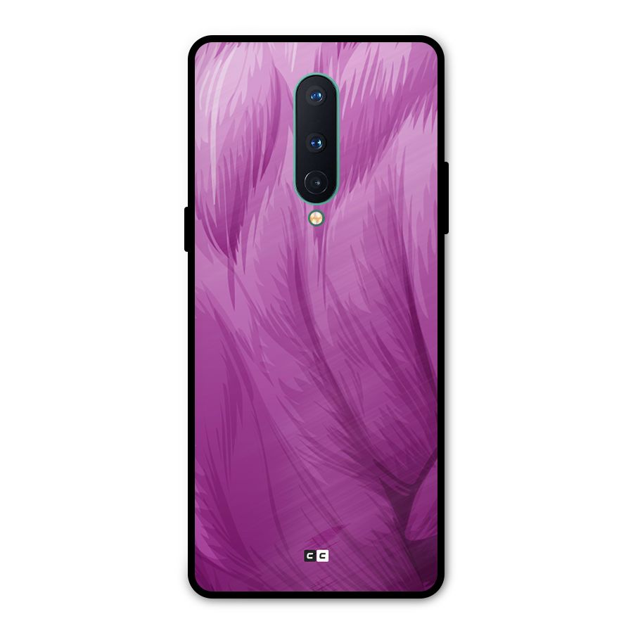 Lavender Furrs Metal Back Case for OnePlus 8