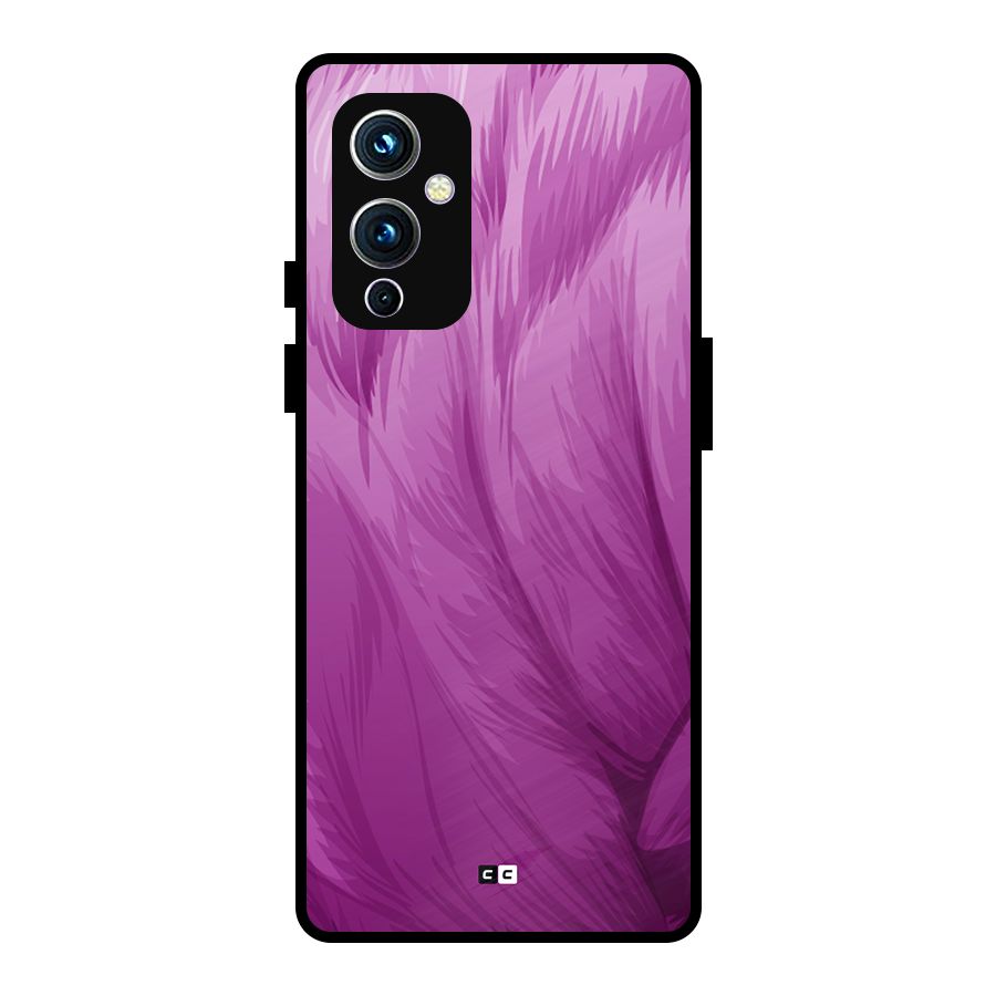 Lavender Furrs Metal Back Case for OnePlus 9