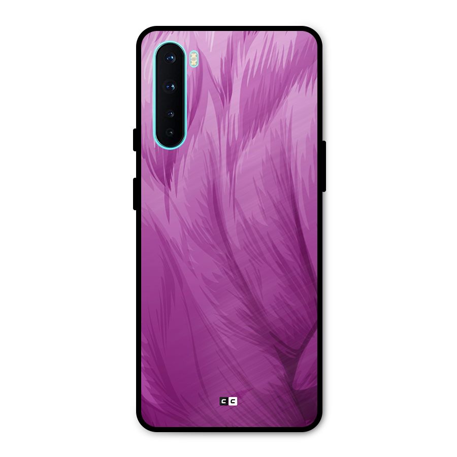Lavender Furrs Metal Back Case for OnePlus Nord