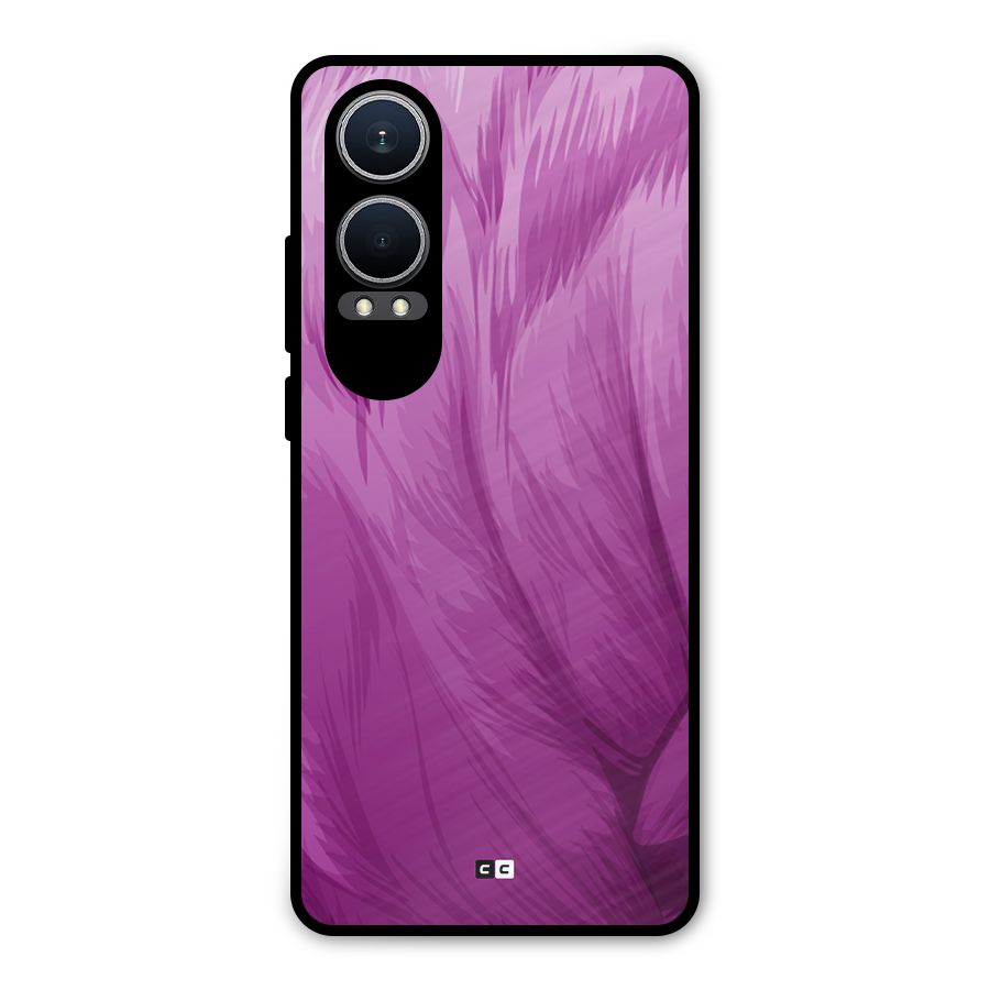 Lavender Furrs Metal Back Case for OnePlus Nord CE4 Lite