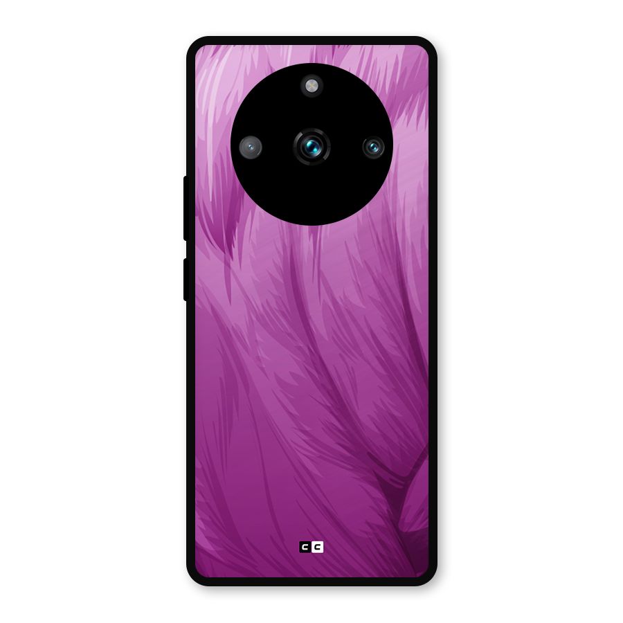 Lavender Furrs Metal Back Case for Realme 11 Pro