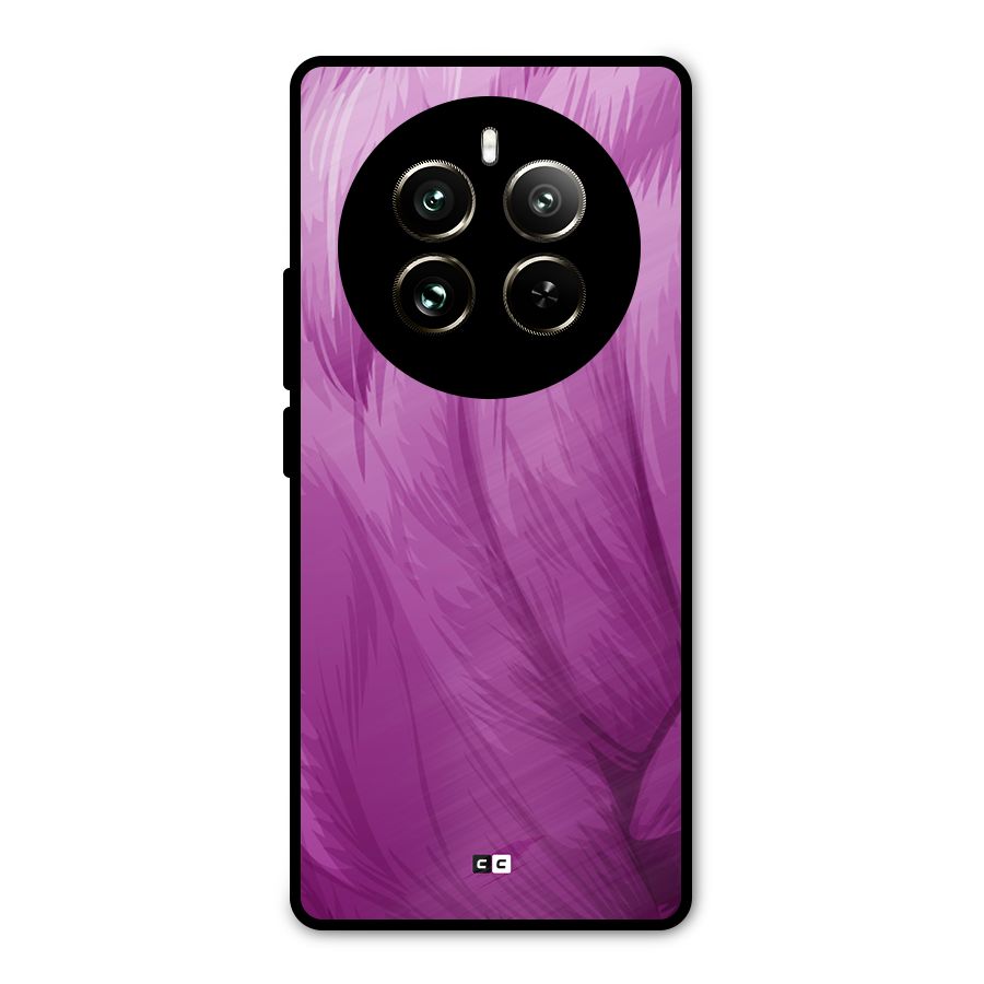 Lavender Furrs Metal Back Case for Realme 12 Pro