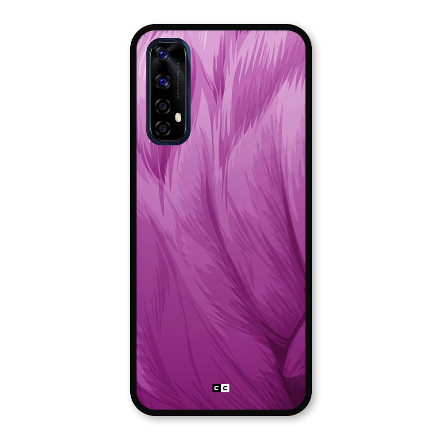 Lavender Furrs Metal Back Case for Realme 7