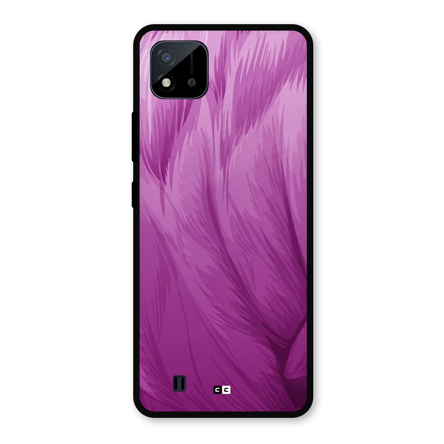 Lavender Furrs Metal Back Case for Realme C11 2021