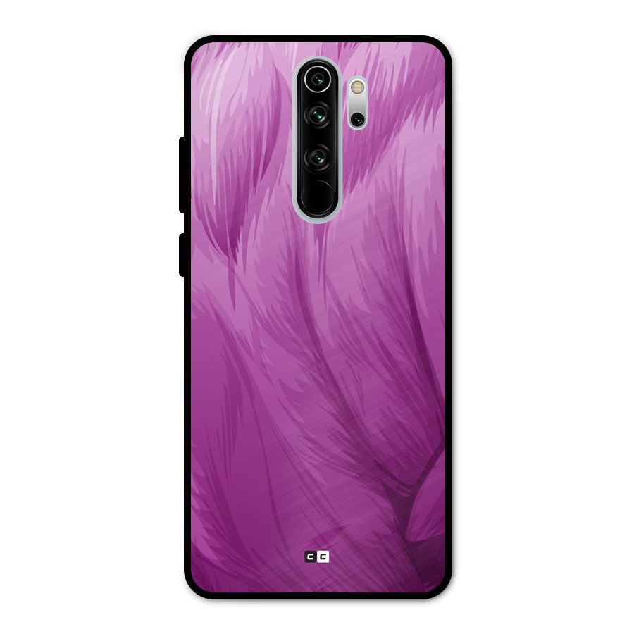 Lavender Furrs Metal Back Case for Redmi Note 8 Pro