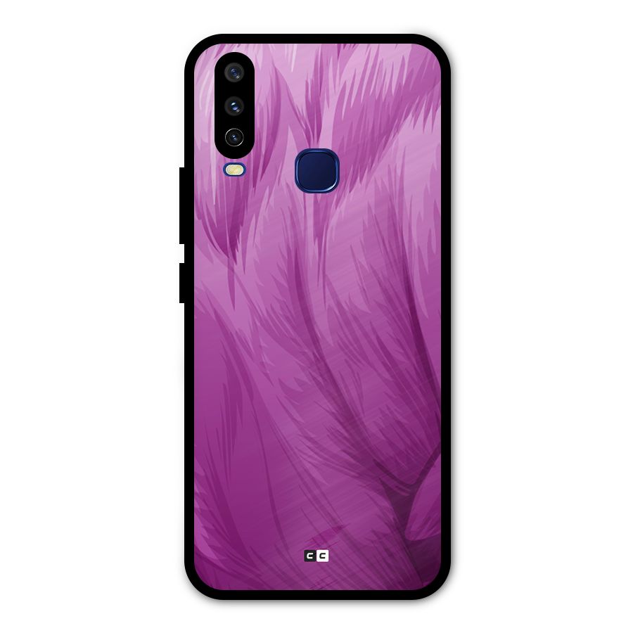 Lavender Furrs Metal Back Case for Vivo U10
