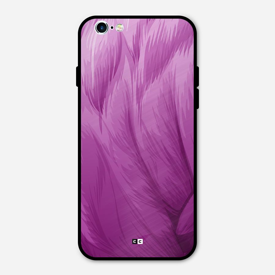 Lavender Furrs Metal Back Case for iPhone 6 6s