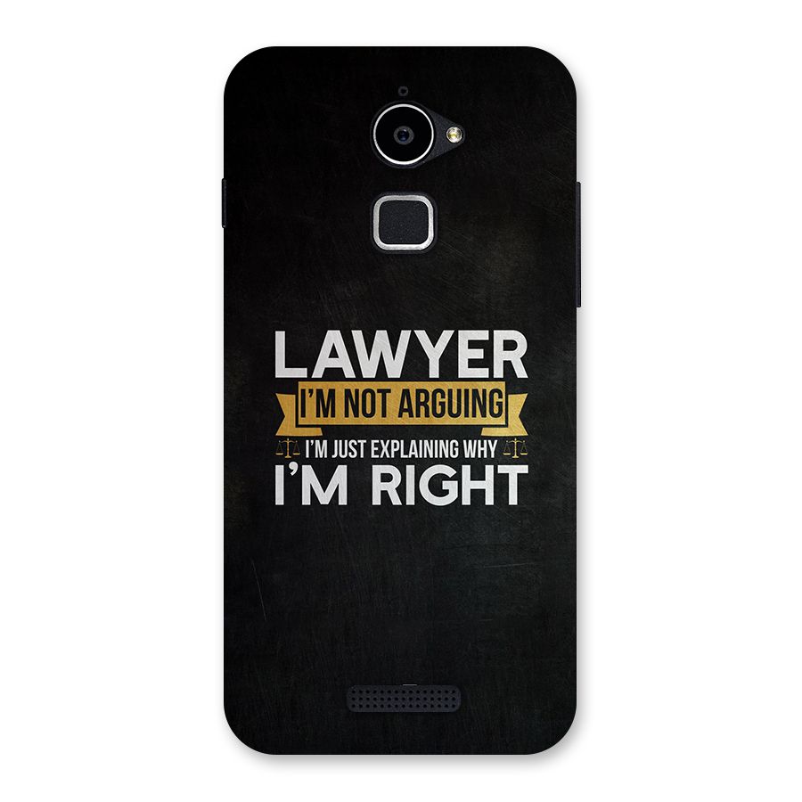 Lawyer Explains Back Case for Coolpad Note 3 Lite