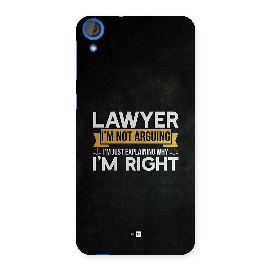 Lawyer Explains Back Case for Desire 820