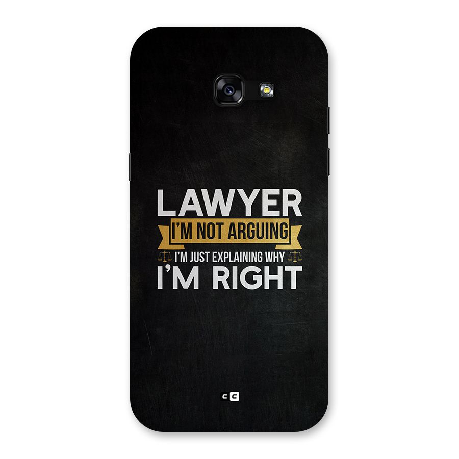 Lawyer Explains Back Case for Galaxy A5 2017