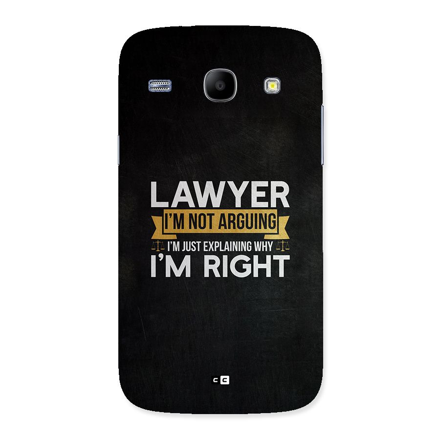 Lawyer Explains Back Case for Galaxy Core