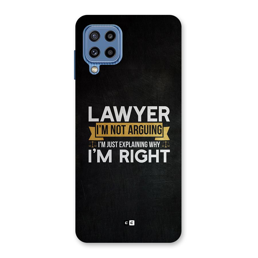 Lawyer Explains Back Case for Galaxy M32