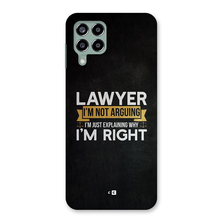 Lawyer Explains Back Case for Galaxy M33
