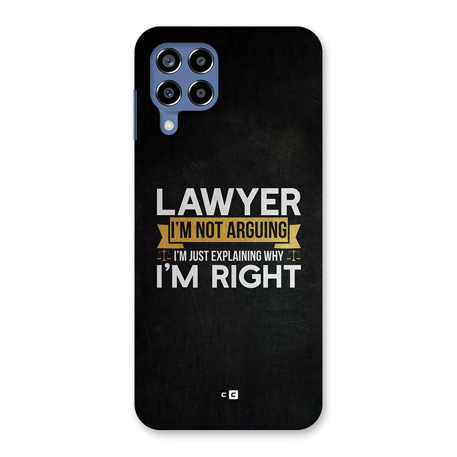 Lawyer Explains Back Case for Galaxy M53 5G