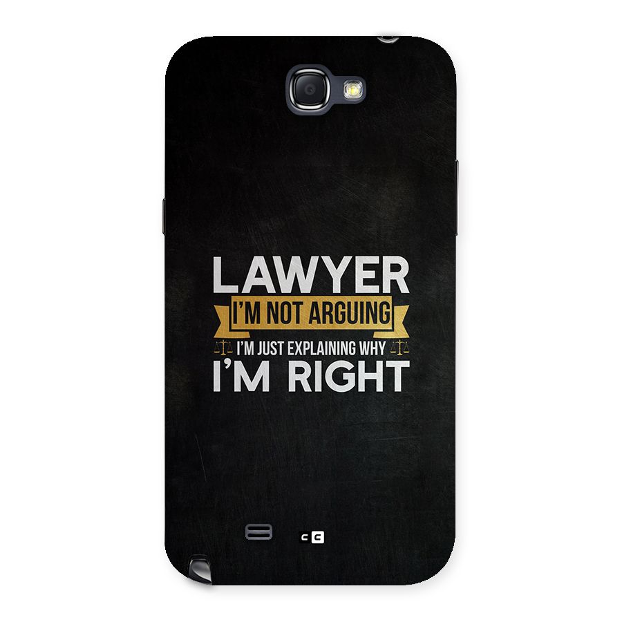 Lawyer Explains Back Case for Galaxy Note 2