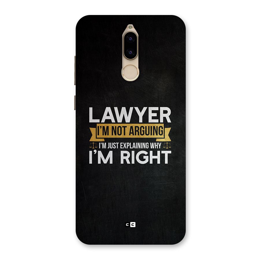 Lawyer Explains Back Case for Honor 9i