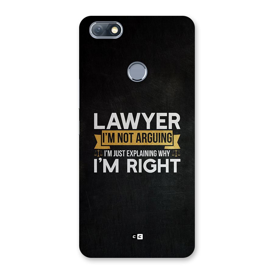 Lawyer Explains Back Case for Infinix Note 5
