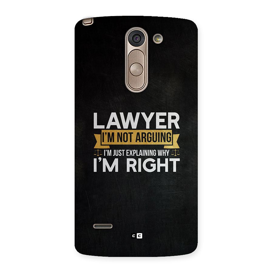 Lawyer Explains Back Case for LG G3 Stylus