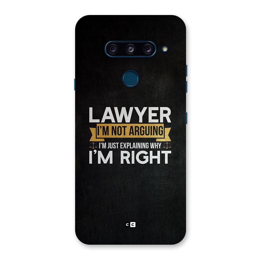 Lawyer Explains Back Case for LG  V40 ThinQ