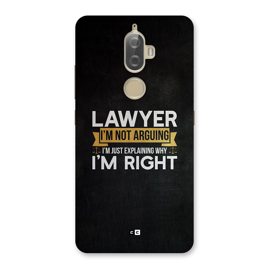 Lawyer Explains Back Case for Lenovo K8 Plus