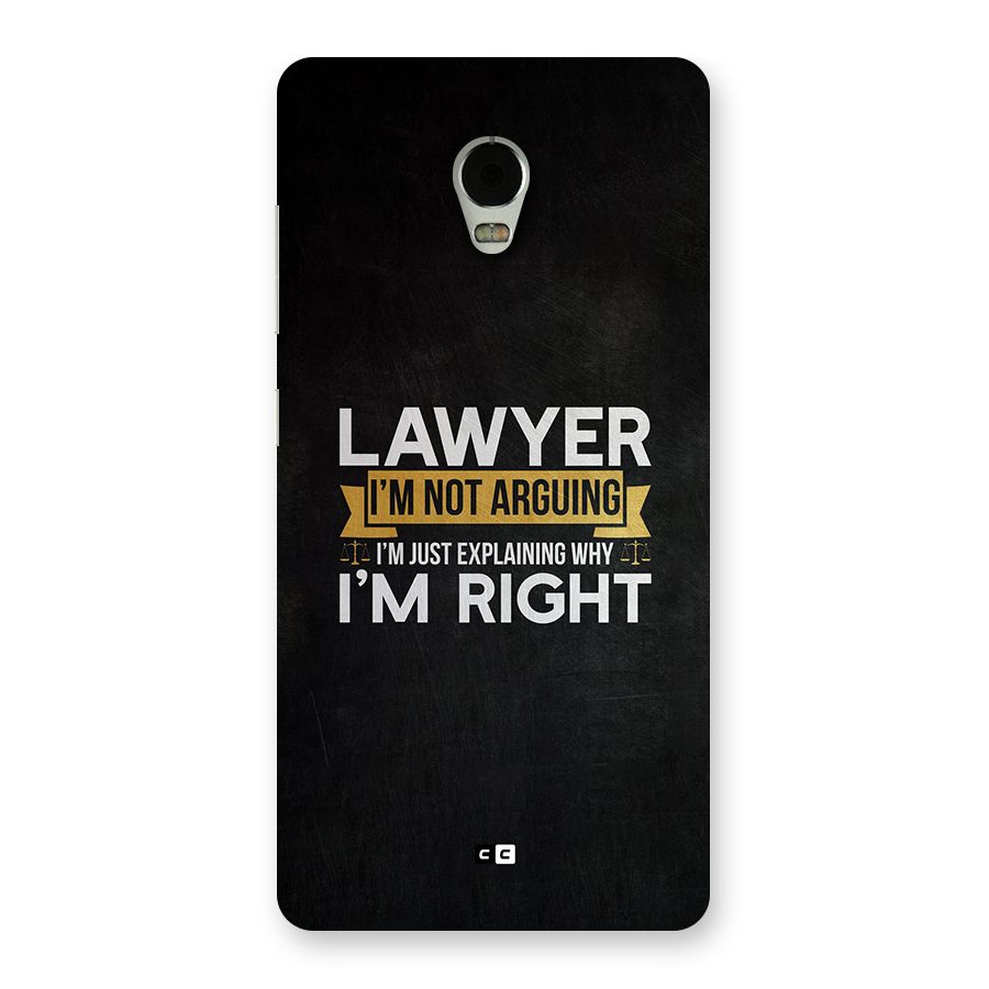 Lawyer Explains Back Case for Lenovo Vibe P1