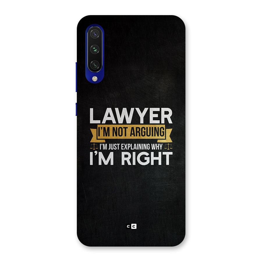 Lawyer Explains Back Case for Mi A3